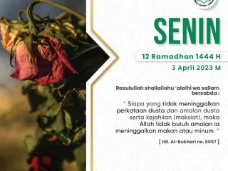Kutipan Harian, Edisi: Senin, 03 April 2023