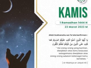 Kutipan Harian, Edisi: Kamis, 23 Maret 2023