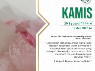 Kutipan Harian, Edisi: Kamis 11 Mei 2023