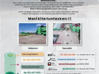 Update Donasi Paving Block – 28 Mei 2023