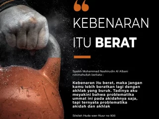 Kebenaran Itu Berat