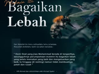 Mukmin Itu Bagaikan Lebah