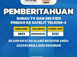 Frekuensi Surau TV & DEI KIDS TV