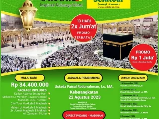 Umrah 2023 Selatour Bersama Surau TV - Pembimbing Ustadz Faisal Abdurrahman, Lc., M.A