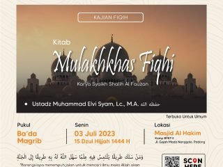 Kajian Kitab: Ba’da Magrib – Senin, 03 Juli 2023