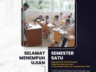 Harap Tenang Ada Ujian..!!