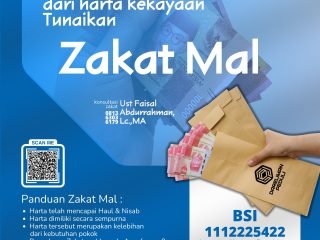 2,5 % Harta Kita Milik Orang Lain, Tunaikan Zakat Mal