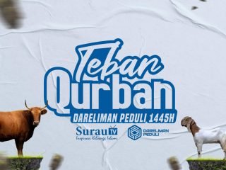 Tebar Qurban Dareliman Peduli 1445H
