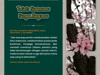 Taati Suamimu, Surga Bagimu