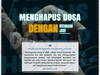 Menghapus Dosa Dengan Hitungan Jari