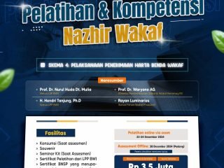 Pelatihan dan Sertifikasi Kompetensi Nazhir Wakaf