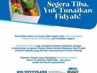 Ramadhan Segera Tiba, Yuk Tunaikan Fidyah!