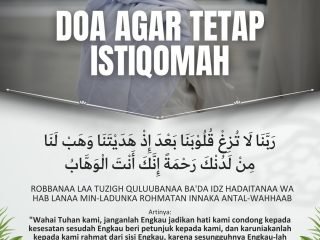 DOA AGAR TETAP ISTIQOMAH