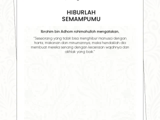 Kutipan Harian, Edisi: Rabu, 11 Shafar 1447 H / 06 Agustus 2025 M