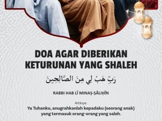 DOA AGAR DIBERIKAN KETURUNAN YANG SHALEH
