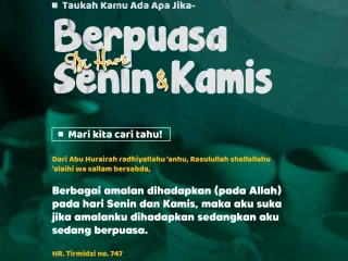 Tahukah kamu keutamaan berpuasa di hari Senin dan Kamis?