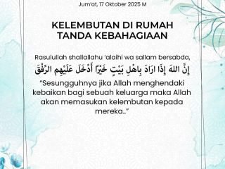 Kutipan Harian, Edisi: Jum'at, 24 Rabi'ul Akhir 1447 H / 16 Oktober 2025 M
